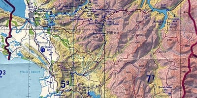 Map of Albania geography
